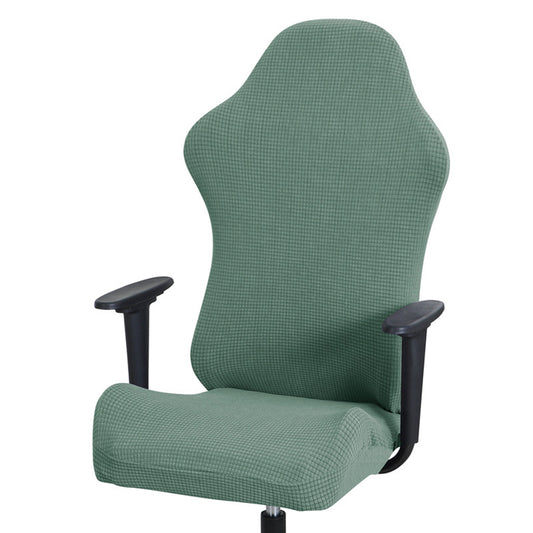 Chair Cover Elastic Gaming Chair Cover Anti-dust Stretch Seat Chair Cover-Green