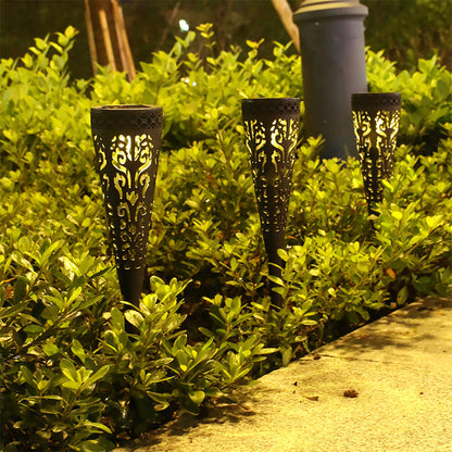 8 X Solar Powered Lights Outdoor Garden Lighting Warm Light Style 1
