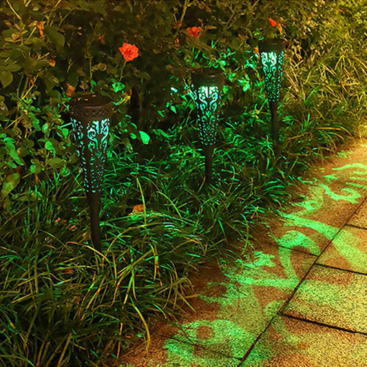 8 X Solar Powered Lights Outdoor Garden Lighting Multicolor Style 1