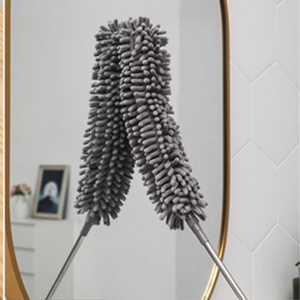 4pcs Set Microfibre Feather Duster Telescopic Bendable Dusters