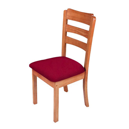 Chair Cover Stretch Chair Seat Covers Dining Chair Covers Seat Slipcover Protectors-WineRed