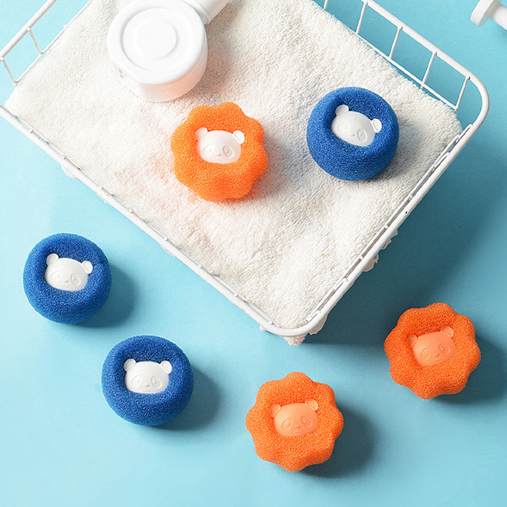 6pcs Pet Hair Remover Laundry Washer Dryer Balls Lint Catcher Tools