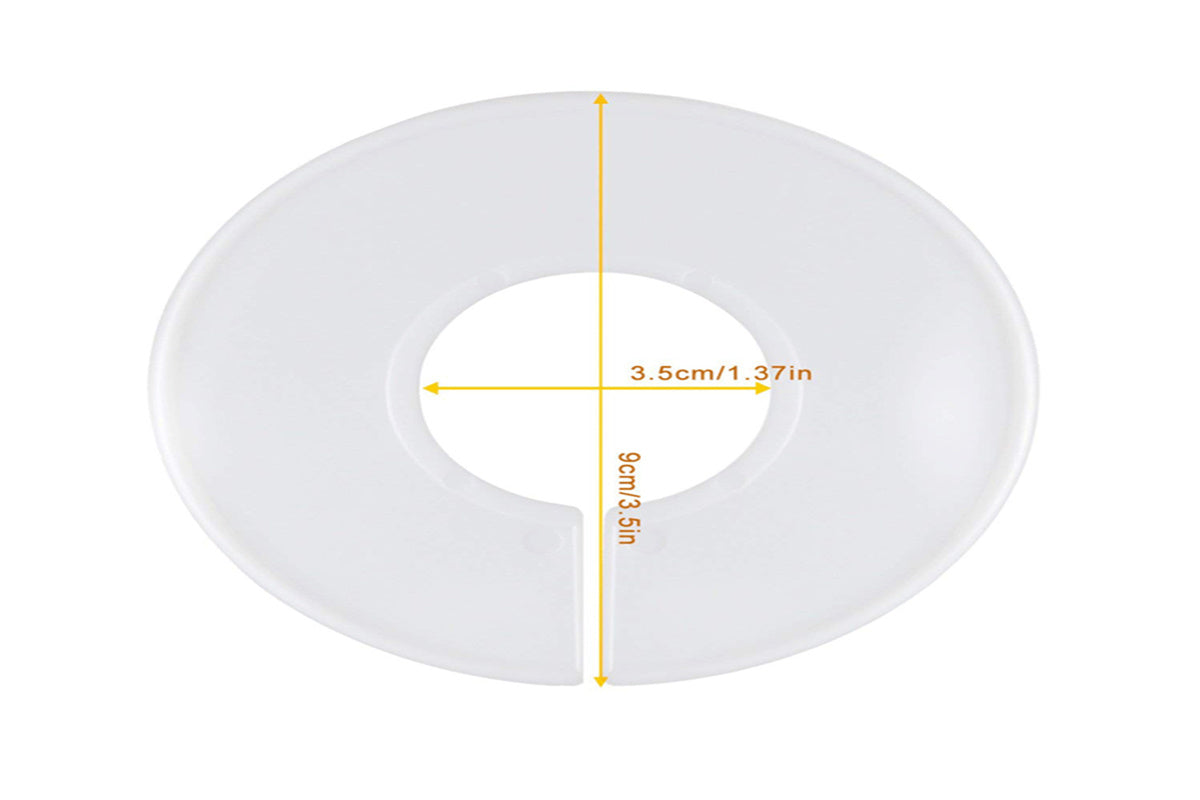 20Pcs Clothing Rack Dividers Round Closet Organizer Hanging Closet Organizer Space Saving Pants Clip Hangers