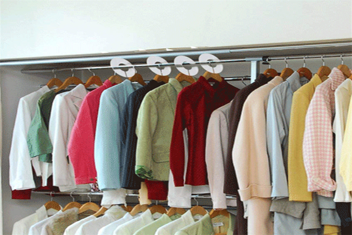40 Pieces Clothing Rack Dividers Space Saving Hanger Clips
