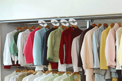 40 Pieces Clothing Rack Dividers Space Saving Hanger Clips