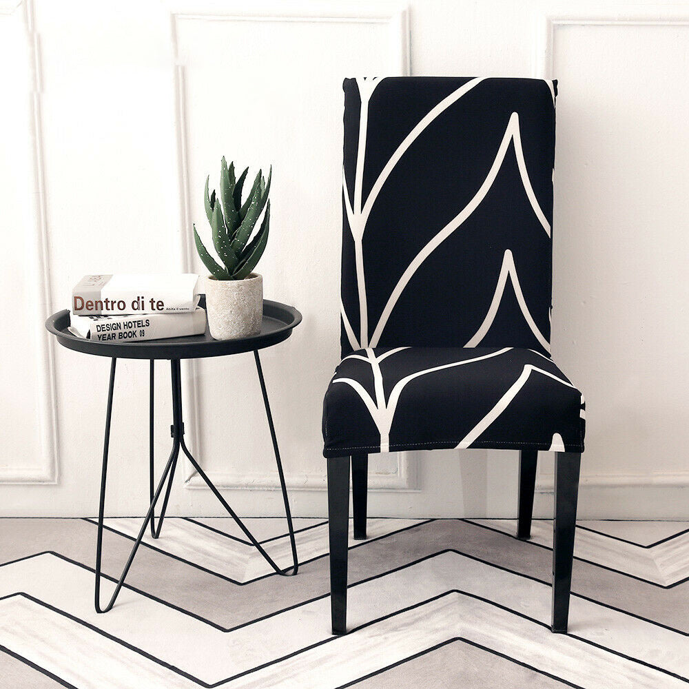 Chair Cover Stretch Chair Cover Washable Dining Room Chair Slipcovers Spandex Chair Slipcover - Style 3