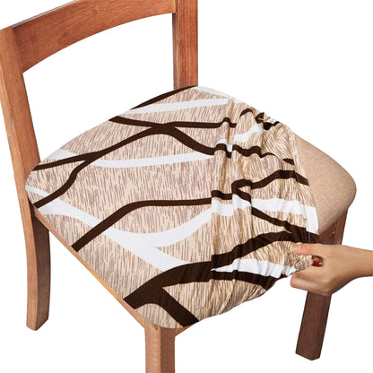 Chair Cover Stretch Printed Chair Covers Chair Seat Slipcovers -Stripe