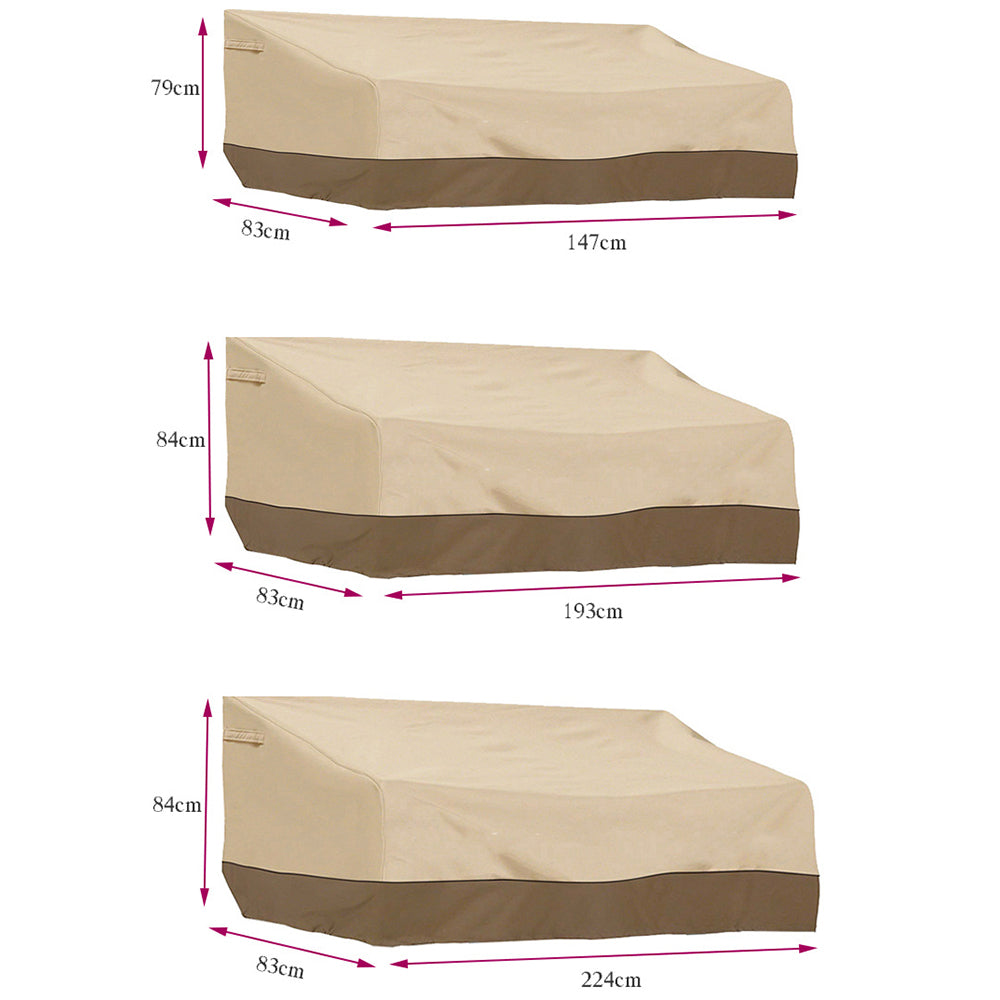 Chair Cover Waterproof Outdoor Chair Cover Lounge Deep Seat Cover Patio Furniture Covers -Style 1