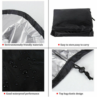 Chair Cover 2Pcs Oslimea Patio Hanging Egg Chair Cover Durable Lightweight Waterproof Egg Swing -Black