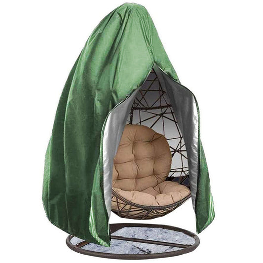 Chair Cover Oslimea Patio Hanging Egg Chair Cover Durable Lightweight Waterproof Egg Swing -Army Green
