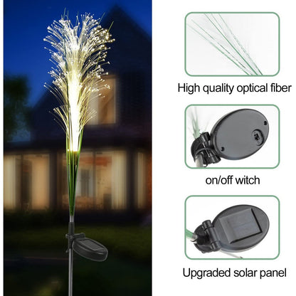 Reed Solar Lights Outdoor LED Waterproof Garden Stake Light