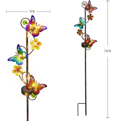 Butterfly Solar Garden Lights Outdoor Garden Decor