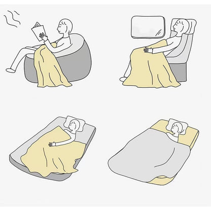 Soft Warm Lightweight Flannel Throw Blankets On Father Day For Dad Gift-Style 1