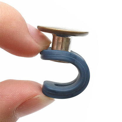 6Pcs Button Extenders for Loose Jeans Pants Trousers Waist Metal Extensions Supplies -Style 2