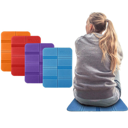 4 Colors Foldable Foam Seat Pad Camping Cushion Seat Pad Set