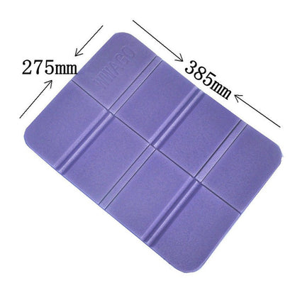 4 Colors Foldable Foam Seat Pad Camping Cushion Seat Pad Set