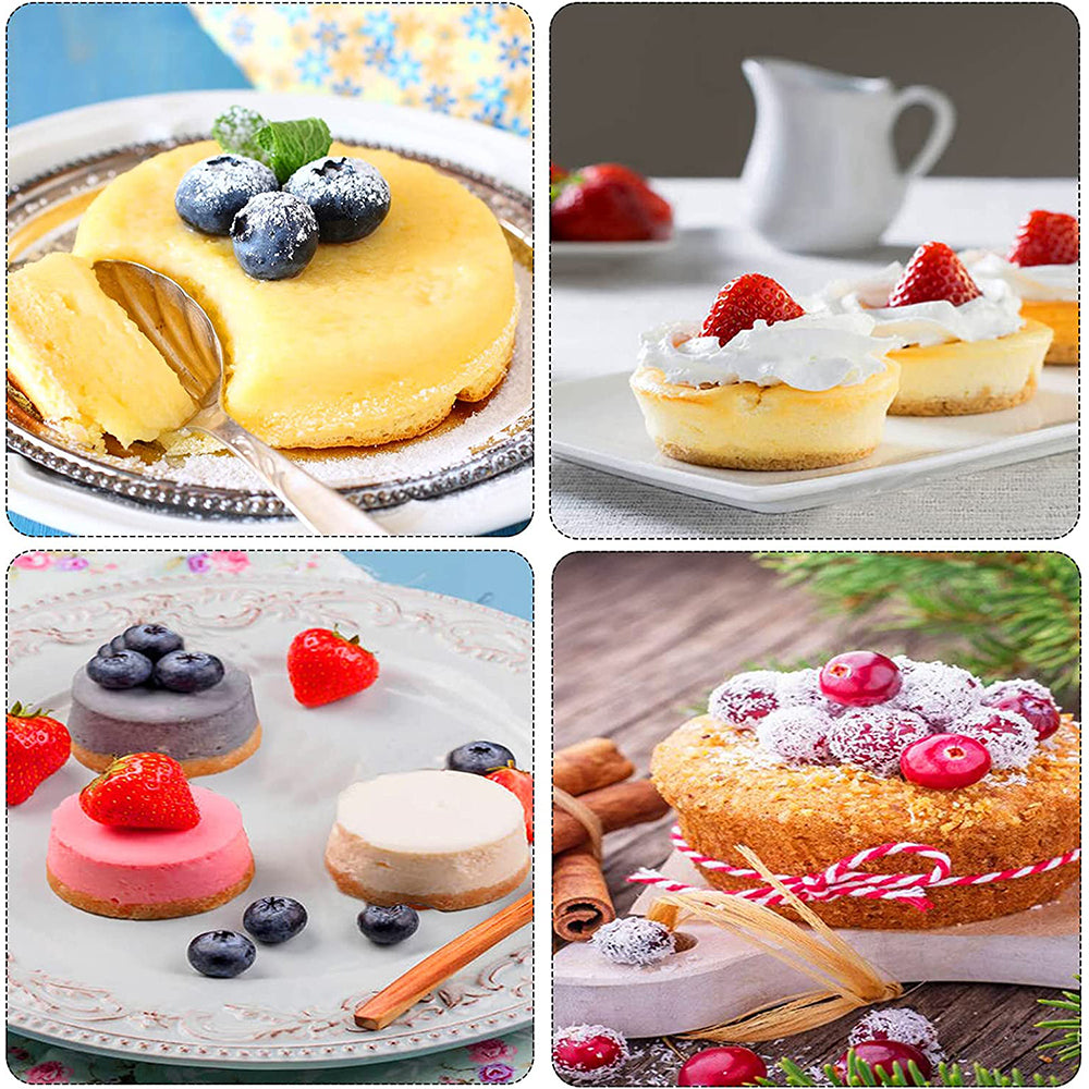 Silicone Muffin Top Pans Round Baking Mold