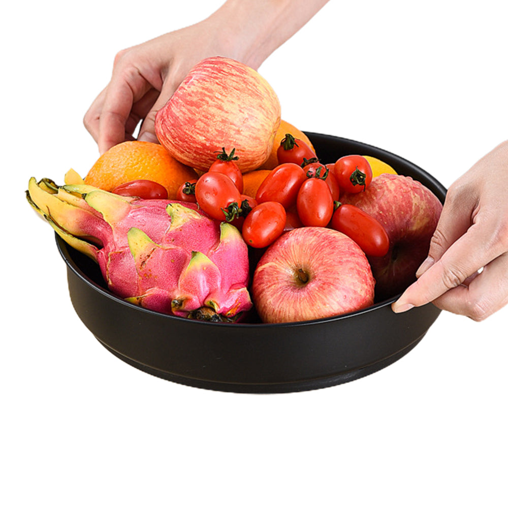 Kitchen Rotating Spice Condiment Storage Rack Bathroom Swivel Tray Organizer