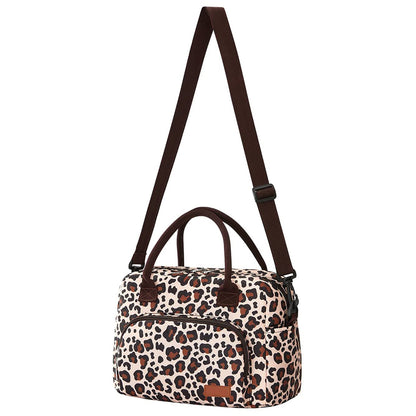 Insulated Lunch Bag Reusable Cooler Lunch Box Freezable Tote Bag for Office Work School Picnic Beach -Style 3