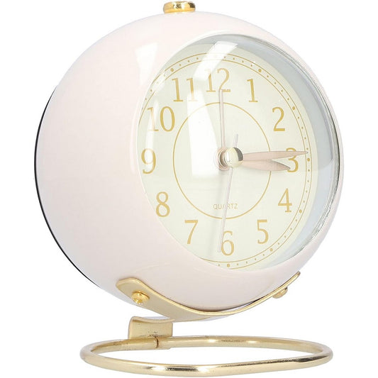 Small Table Clocks Tabletop Alarm Clock - Beige