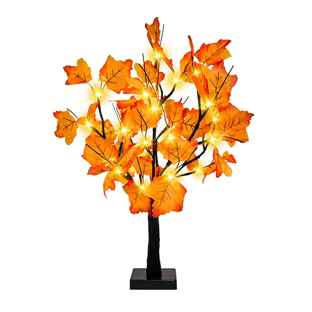 Cherry Blossom Tree Light LED Lighted Flower Desk Lamp Bonsai Tree Table Lamp-Style 2