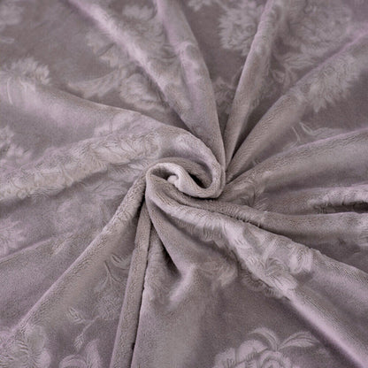 Sofa Cover Vintage Embossed Flower Sofa Cover Stretch Chair Couch Slipcovers - Grey/One-Seater