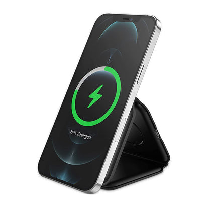 Wireless Charger 3 in 1 Foldable Magnetic Fast Wireless Charging Pad -Black