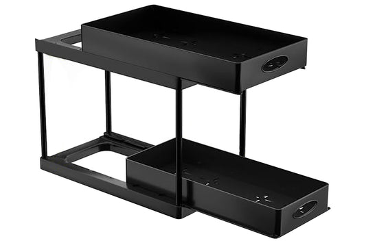 2 Tier Double Sliding Under Sink Organizers and Storage