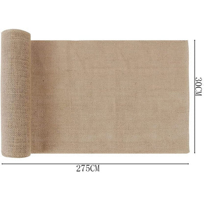 30x275cm Burlap Jute Table Runner