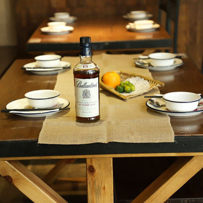 30x275cm Burlap Jute Table Runner