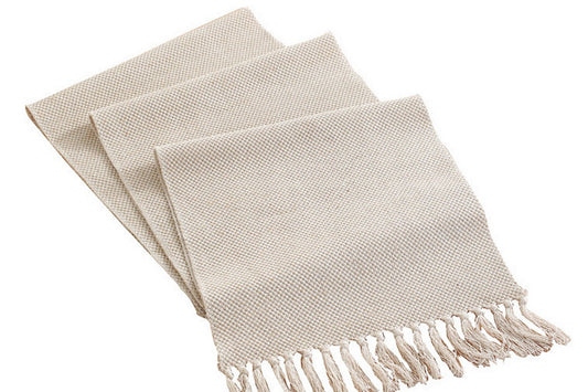 Rustic Linen Table Runner Farmhouse Style Table Runners
