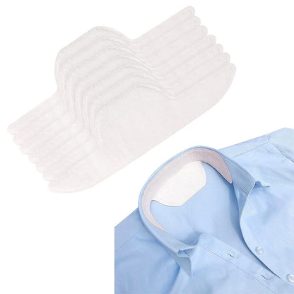 20pcs Disposable Collar Protector Sweat Shirt Neck Liner Pads