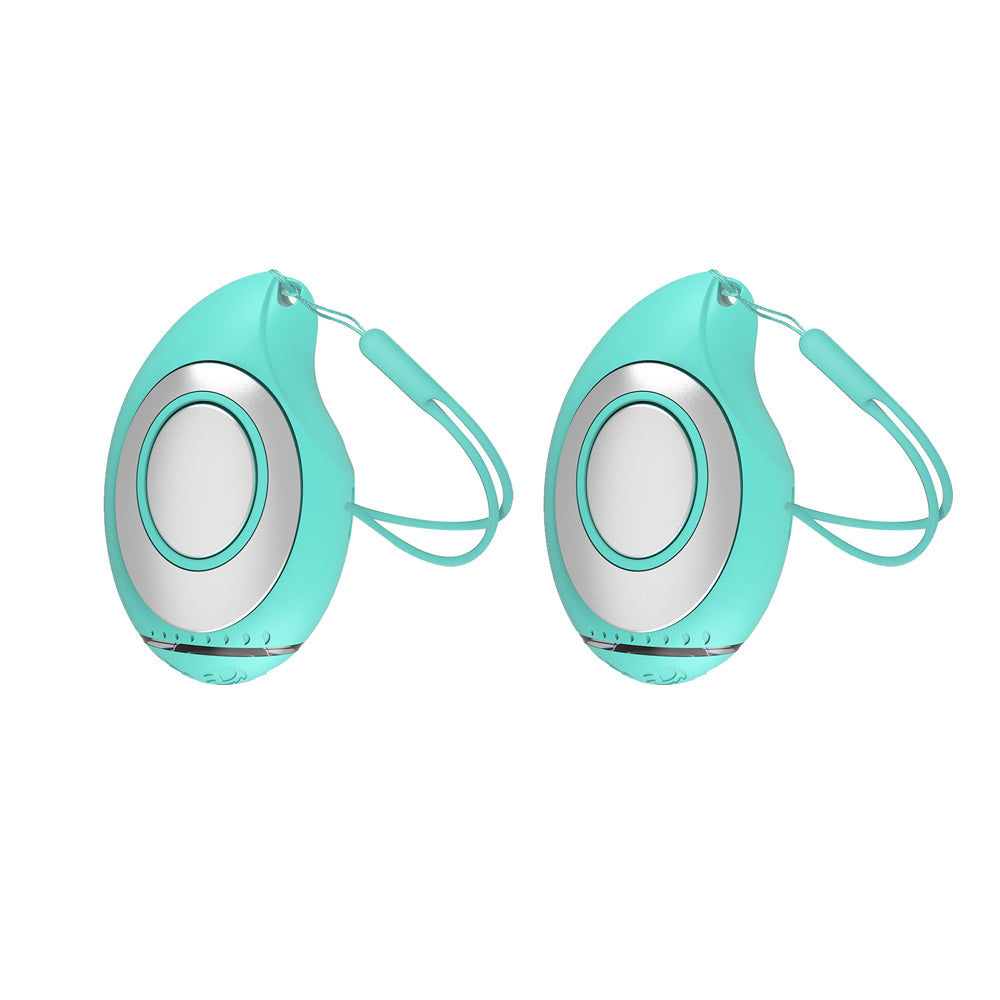 2pcs Sleep Aid Device Handheld Rechargeable Sleeping Aid Massager for Fast Fall Insomnia -Green