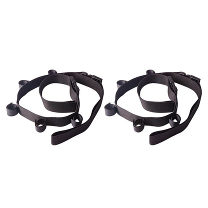 2pcs Set Car Fishing Rod Strap Fishing Rod Storage Rack Rod Carrier Holders