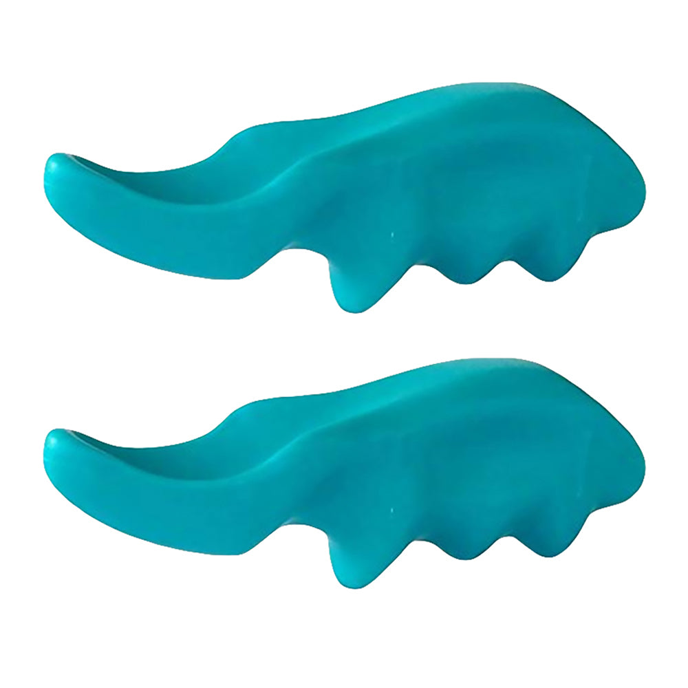 2pcs Manual Thumb Saver Massager Full Body Deep Tissue Trigger Point Massage Tool