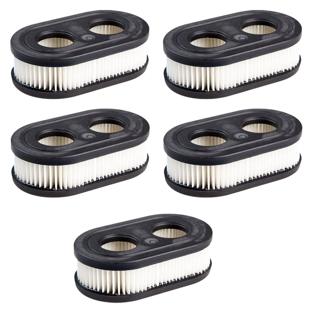 5pcs Lawn Mower Air Cleaner Replacement Cartridge Filter Lawn Mower Part