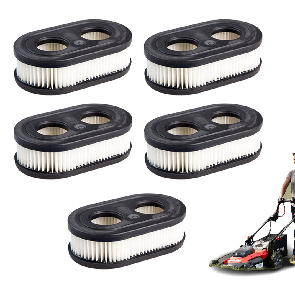 5pcs Lawn Mower Air Cleaner Replacement Cartridge Filter Lawn Mower Part