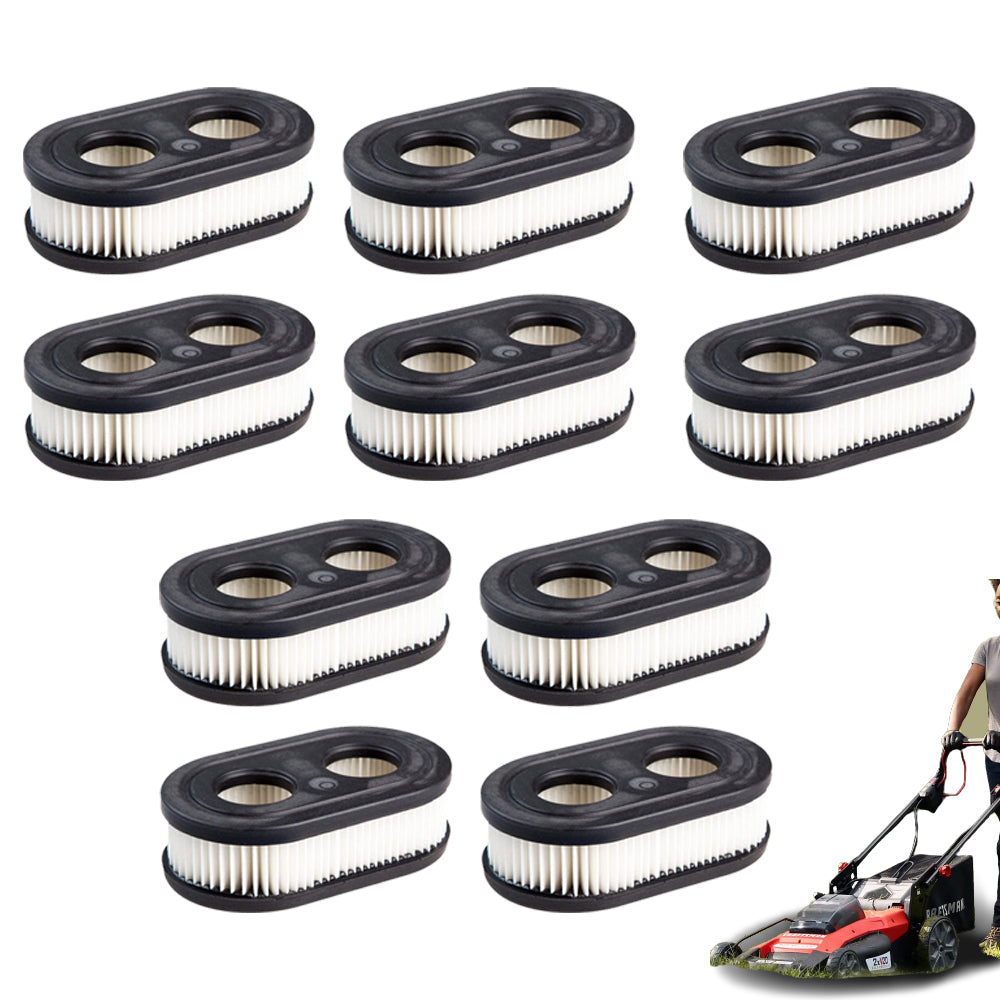 15pcs Lawn Mower Air Cleaner Replacement Cartridge Filter Lawn Mower Part