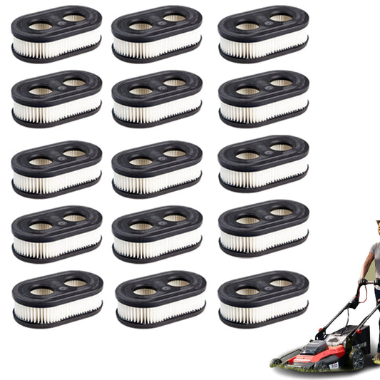 15pcs Lawn Mower Air Cleaner Replacement Cartridge Filter Lawn Mower Part