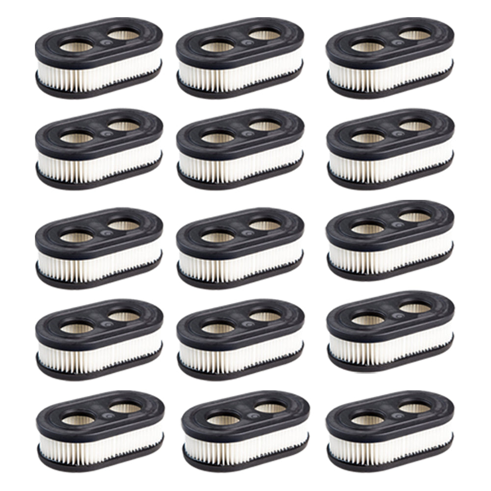 15pcs Lawn Mower Air Cleaner Replacement Cartridge Filter Lawn Mower Part