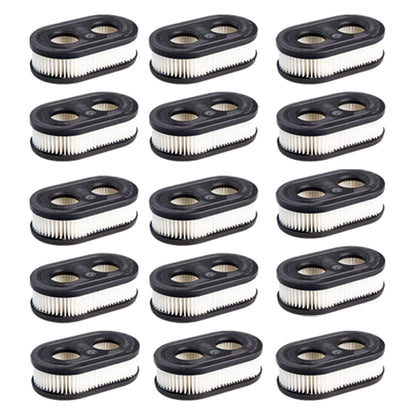 15pcs Lawn Mower Air Cleaner Replacement Cartridge Filter Lawn Mower Part