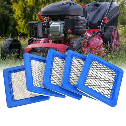 5pcs Air Filter Lawn Mower Fitting For Briggs and Stratton 491588 491588S 399959 Z