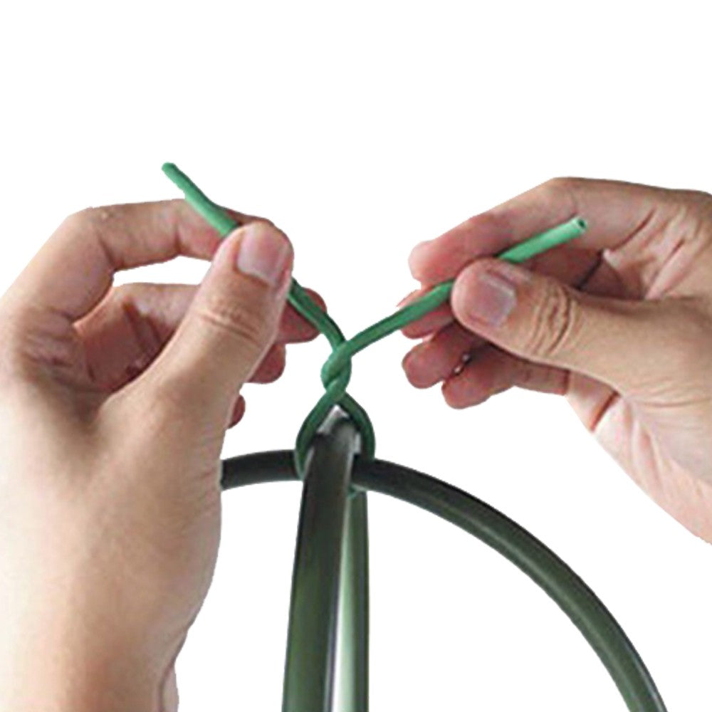 2 Rolls 10M Garden Tie Reuseable Twist Wire Plant Trees Bundle Fence Cable Supporting Wire