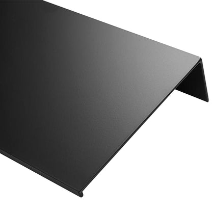 Floating Storage Shelves Wall Mounted Holder Rack for Bathroom Kitchen -Black