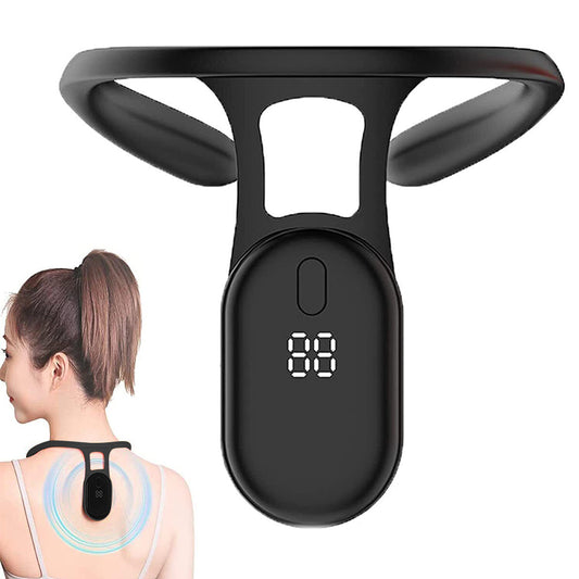 Soothing Neck Instrument Body Shaping Portable Lymphatic Drainage Device Neck Massager - Black