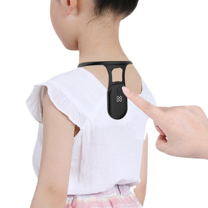 Soothing Neck Instrument Body Shaping Portable Lymphatic Drainage Device Neck Massager - Black