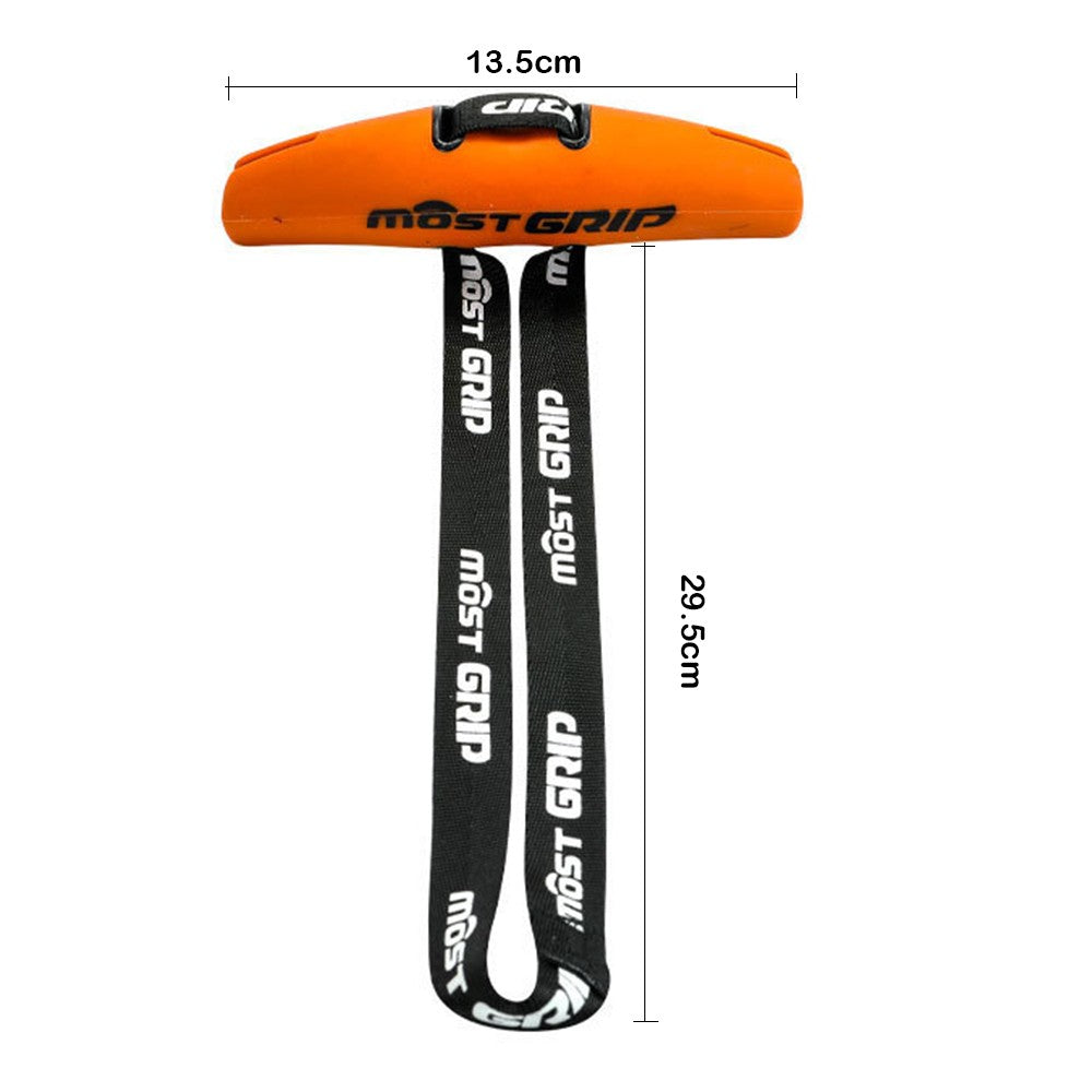 Pair of Pull-up Handles Grips Resistance Band Handles Exercise Training Handles Sling Trainer