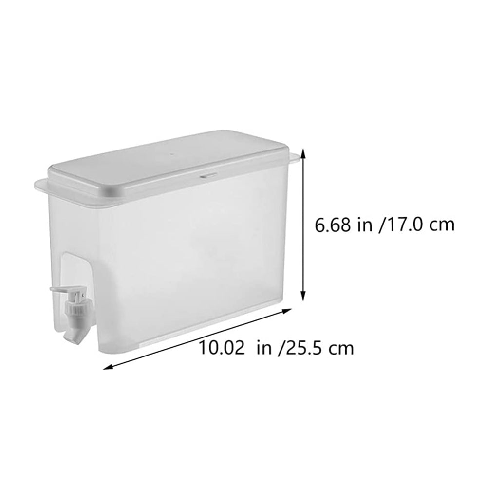 3.5L Cold Ice Kettle with Faucet Fruit Drink Dispenser Beverage Container for Kitchen Home Party Bar