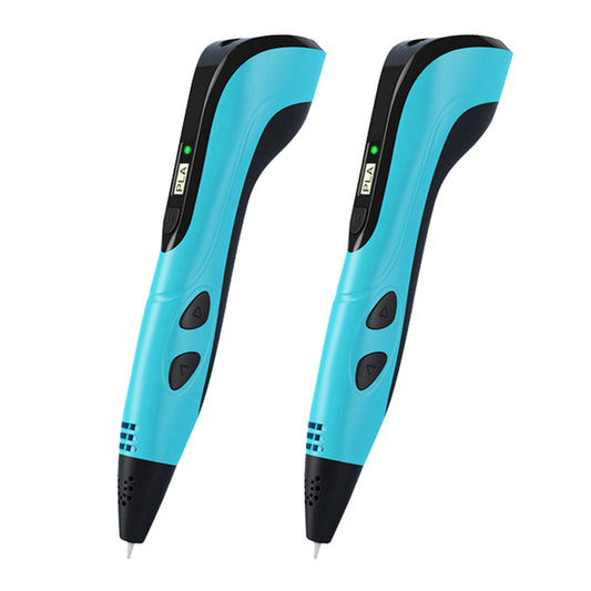 Toy2Pcs3D Professional Printing Penfor Kids Adults 10 ColorsDIY Drawing Pen-Blue