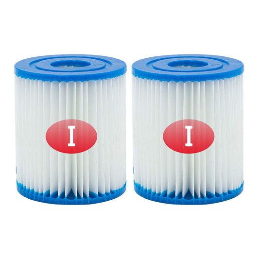 For Bestway 58093 Type I Pool Pump Filter Cartridge Pool Filter Replacements-2Pcs